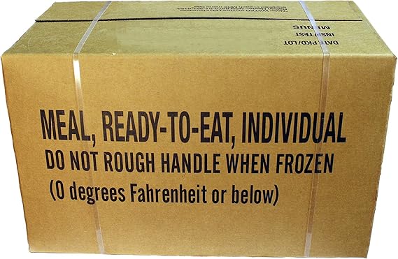 MRE Meal, Ready To Eat, US Rations, EPA case