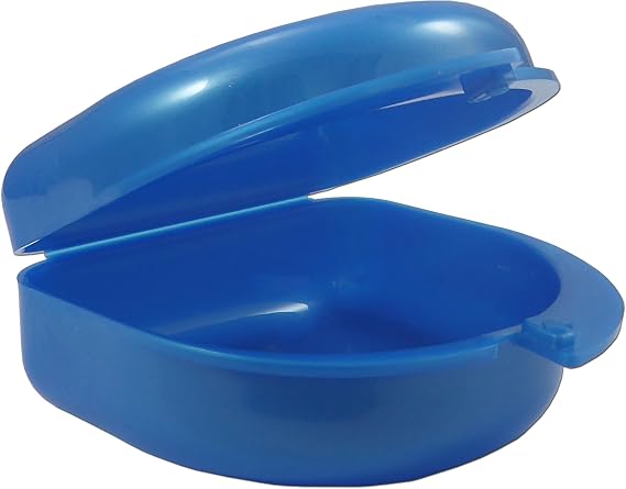 Gum Shield Case - Mouthguard Box for Ortho Retainers, Sports Dental Appliances, Dentures & More