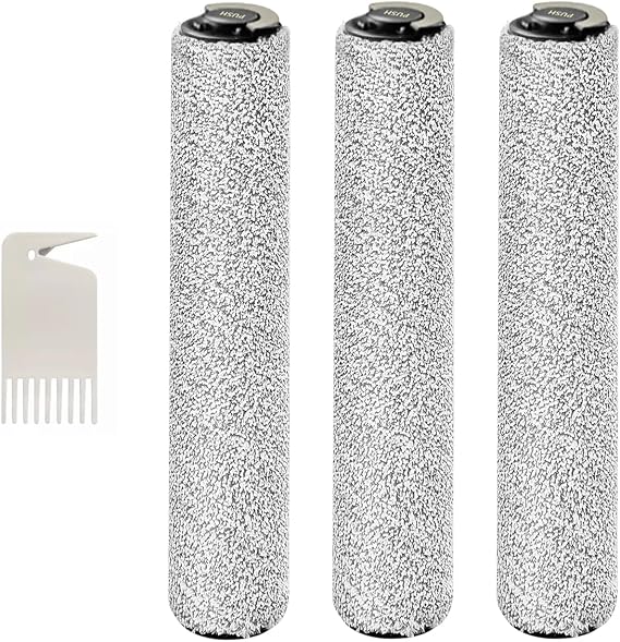 Replacement Mopping Roller Compatible with Dreame Aqua10 Ultra Roller Complete Robot Vacuum, Accessories, Roller Mop, 3 Pack