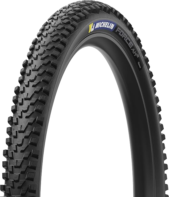 'Michelin Force AM2 Competition Mountain Bike Tire, 27.5'' or 29'', 2.40'' or 2.6'', Folding, Tubeless Ready, Gum-X Rubber Compound, Gravity Shield Casing'