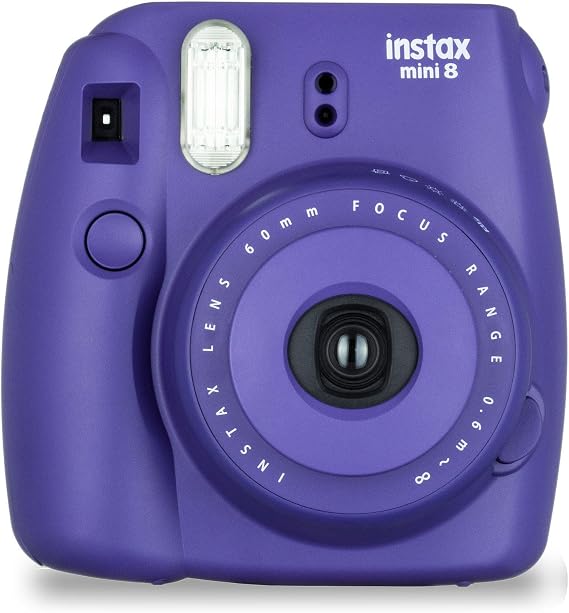 Fujifilm Instax Mini 8 Camera with 10 Shots - Grape