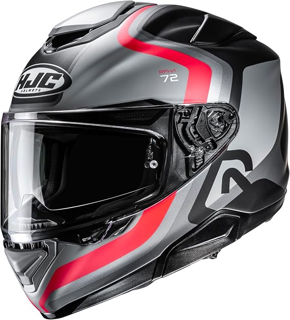 HJC RPHA 72 Ernem Motorcycle Helmet, Red MC1SF Full Face Premium Composite Shell
