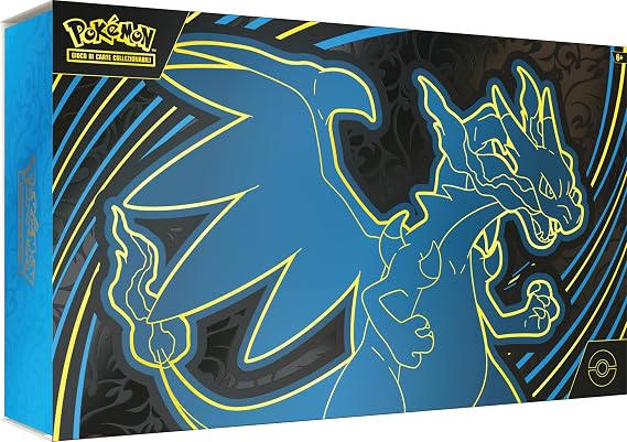 Pokémon: Pokémon TCG Ultra Premium Mega Glurzard X-ex Collection (Two Holographic Promo Cards 18 Booster Packs and Premium Accessories)