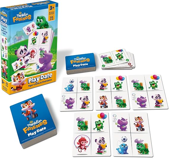 ThinkFun Friends: Play Date Logic Game for Kids Age 3+