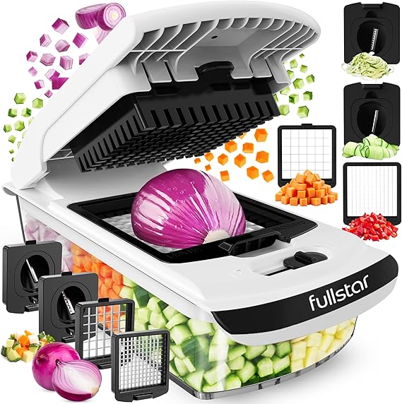 Fullstar Pro Original Vegetable Cutter and Spiralizer - 4 Blades