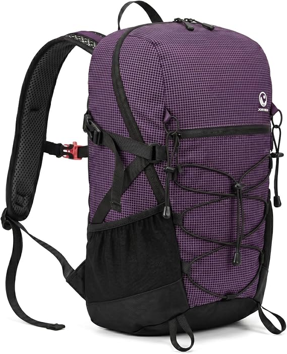 Travel Backpack for Men Women, 20L Lightweight Hiking Backpack Waterproof Daypack, Durable Outdoor Rucksack for Trekking, Camping, Flying & Commuting - Breathable Ventilation System