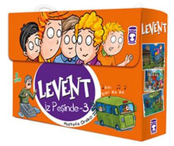 Levent İz Peşinde 3 - 5 Kitap Takım