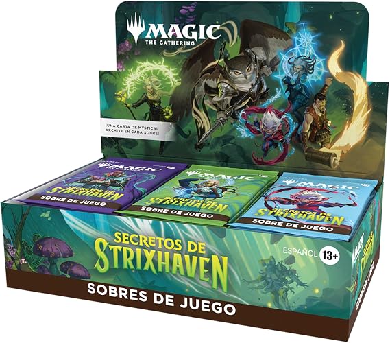 Magic: The Gathering Strixhaven Game of Secrets Envelope Box (Spanish Version)
