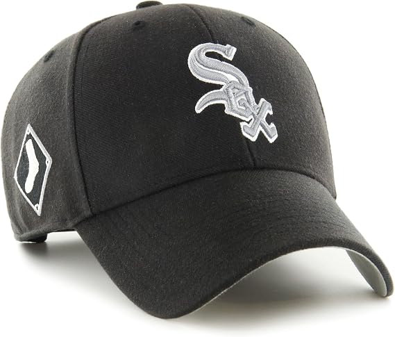47 Chicago White Sox Black MLB Sure Shot Most Value P. Snapback Cap