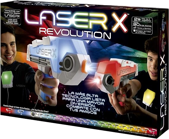 BIZAK 62948046 Laser X Revolution Double Blaster