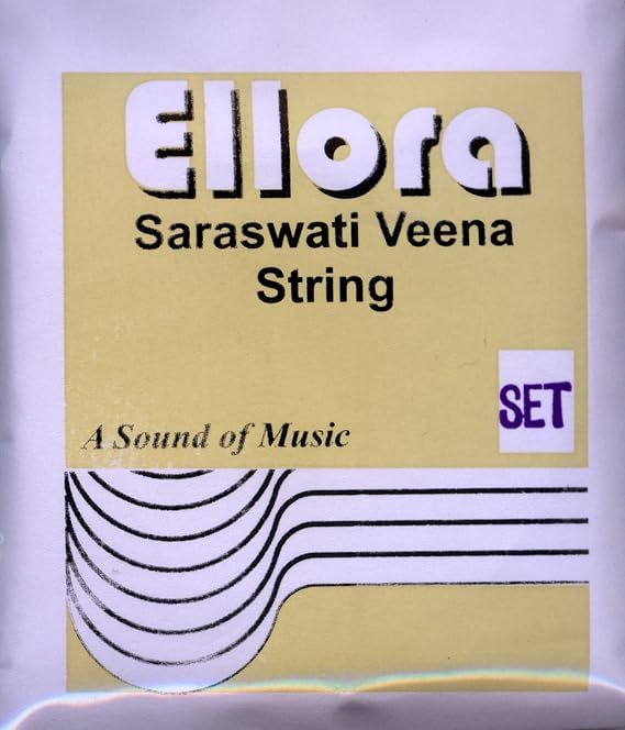 Saraswati Veena Complete Strings set Ellora Professional Bronze Quality