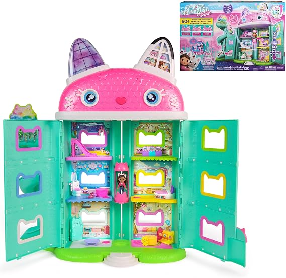 Gabby's Dollhouse: The Movie, Meow-Mazing Interactive Dollhouse, 7 Odalar