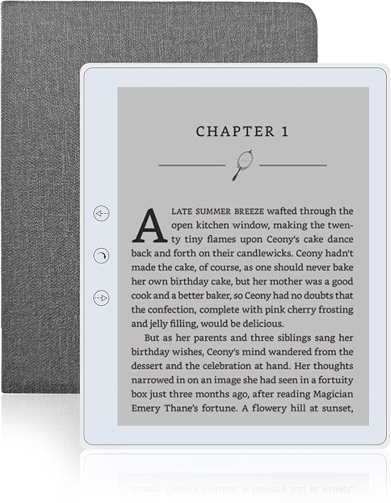 Veidoo 5.8 Inch E-Book Reader, HD Touch Screen, E-Ink Letter Technology 32GB ROM (TF Card Expansion to 64G), WiFi, Long Lasting, Android E-Reader with