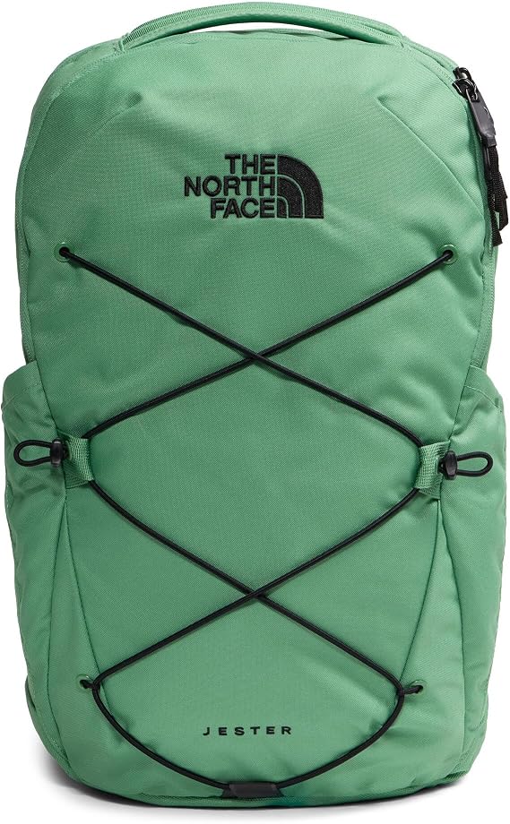 The North Face Jester Everyday Laptop Backpack - Commuter Daypack, Water Repellent, Laptop Sleeve, Dimmed Algae/TNF Black, One Size