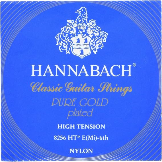 HANNABACH ピュアゴールド E8256HT Blue E 6弦