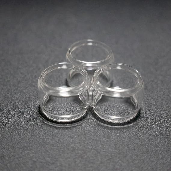3pcs Replacement Fat Bubble Glass Tube Tank For Vapefly Galaxies Mtl RTA Tank (3Pcs Fat)