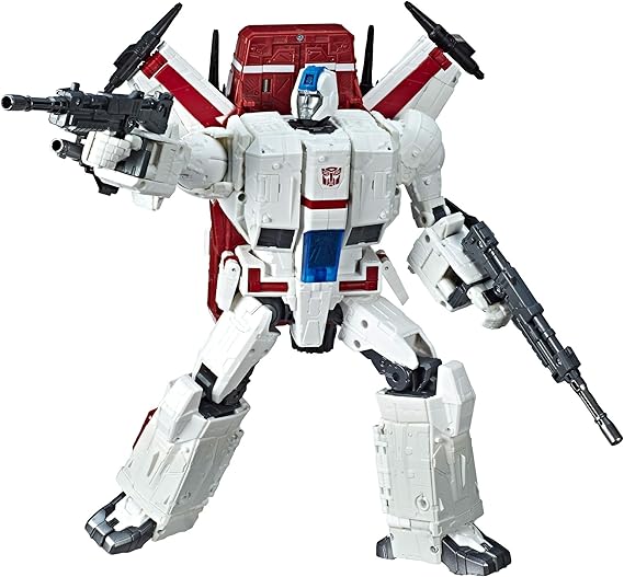 Transformers Toys Generations Warforter Cybertron Commander Wfc-S28 Jetfire Action Figure - Siege Seal - Adults & Kids Ages 8+ 11"