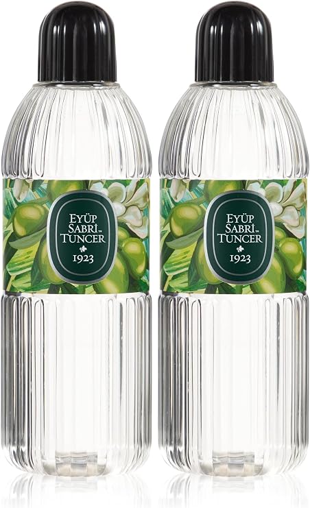 Eyüp Sabri Tuncer Ayvalık Zeytin Çiçeği Kolonyası Silindir Pet şişe (400 ml) (2 paketi)