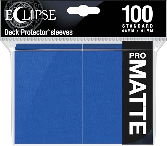 Eclipse Matte Standard Sleeve: Pacific Blue