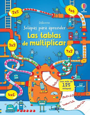 Las tablas de multiplicar (Solapas para aprender)