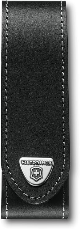 Victorinox yetişkin deri-kemer, Rangergrip, küçük Taschenwerkzeug, siyah, one size
