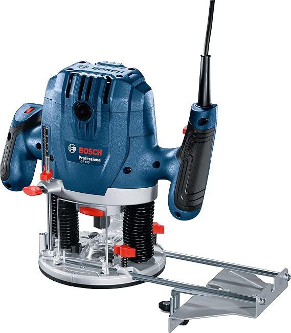 Bosch Professional GOF 130 Freze Makinesi (1.300 W, Uç girişi: 6-8 mm, 11.000-28.000 dev/dak)