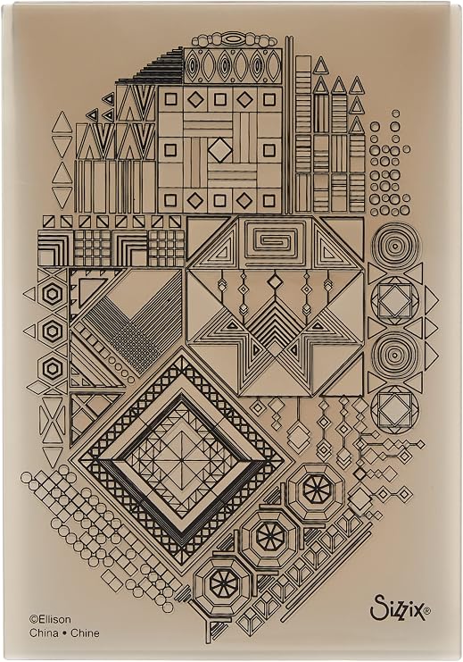 Sizzix 3-D Textured Impressions Embossing Folder Interface by Georgie Evans, 664506