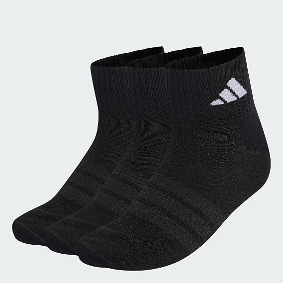 adidas Unisex Thin&light Sportswear Ankle Socks 3 Pair Pack Socks