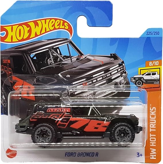 Hot Wheels - Ford Bronco R - HW Hot Trucks 8/10 - HKJ04 - Kısa Kart - Borla - Toyo Lastikler - Mattel 2023