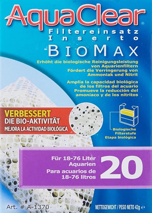 Aquaclear Aqua Clear 20 BioMax, Akvaryum Filtresi Yedek Ortamı, A1370A1