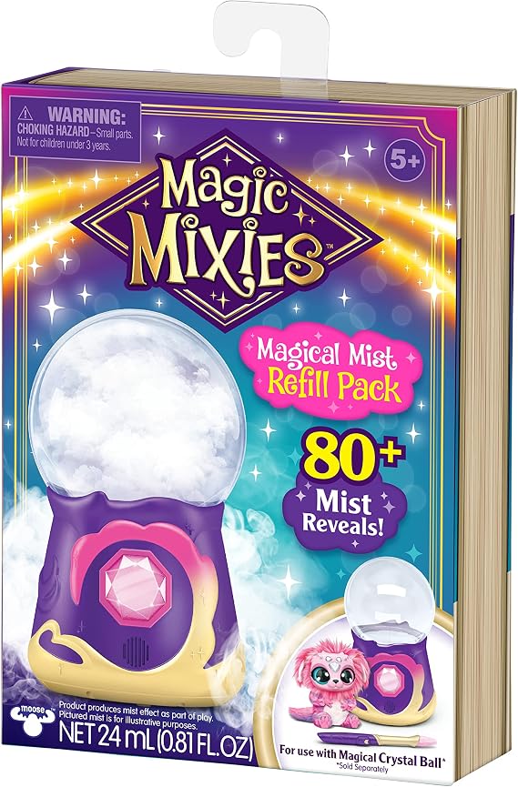 Magic Mixies 14687 Magical Mist and Spells Refill Pack for Magical Crystal Ball, Multicolor