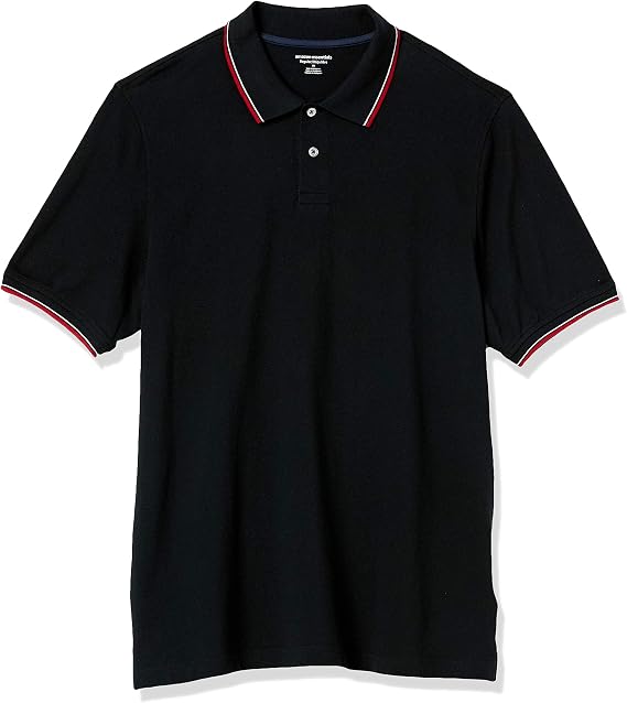 Amazon Essentials Men's Regular-Fit Short-Sleeve Cotton Piqué Polo Shirt