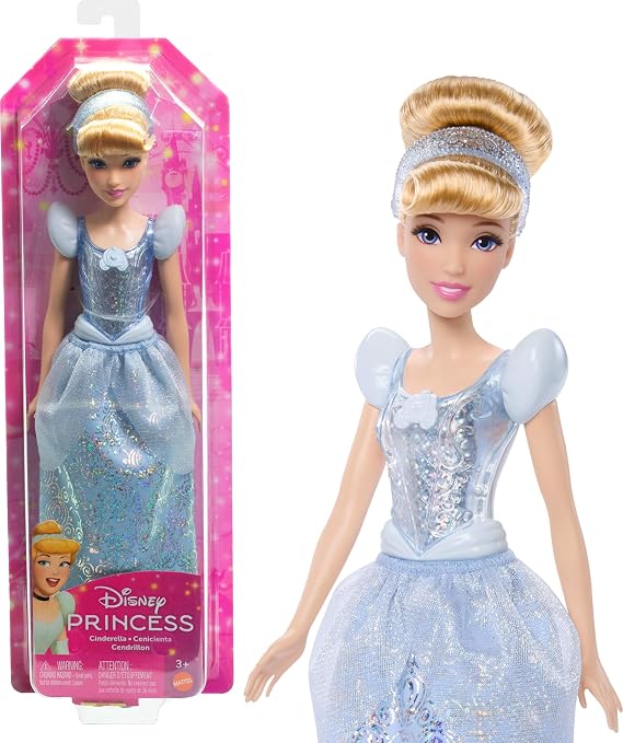 Disney Princess Disney Prenses - Cinderella, 3 yaş ve üzeri, HLW06