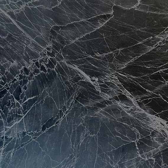 Top Worktops Compact Laminate Splashback 3000 x 610 x 6mm – Storm Vein Waterproof Solid Core Wall Panel, Heat & Scratch Resistant Kitchen Bathroom Backsplash, Modern Square Edge Design
