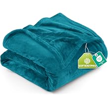 Utopia Bedding Double Fleece Blanket 150x200cm – Soft Warm Lightweight Breathable Luxury Decorative Bed Throw For Sofa & Armchairs – Cosy All Weather Fluffy Blanket Gift For Men & Women, Turquoise