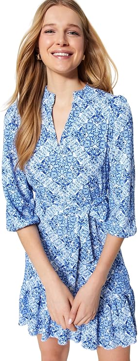 Trendyol Women's Mini A-line Regular Fit Knit Dress Dress (Pack of 1)