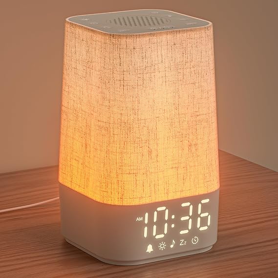 LIORQUE Sunrise Alarm Clock, Natural Light Simulation of Sunrise, 13 [Energy Class G]