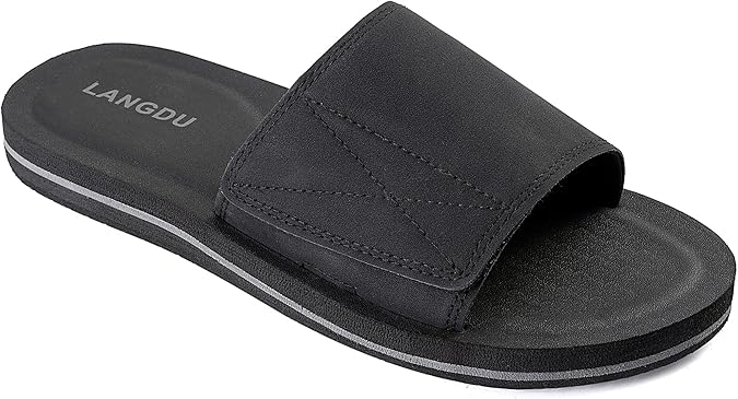 LANGDU Men's Flip Flops Sandals