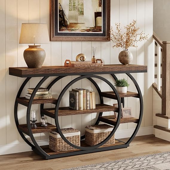 Tribesigns 120cm Console table for Hallway Living Room Slim