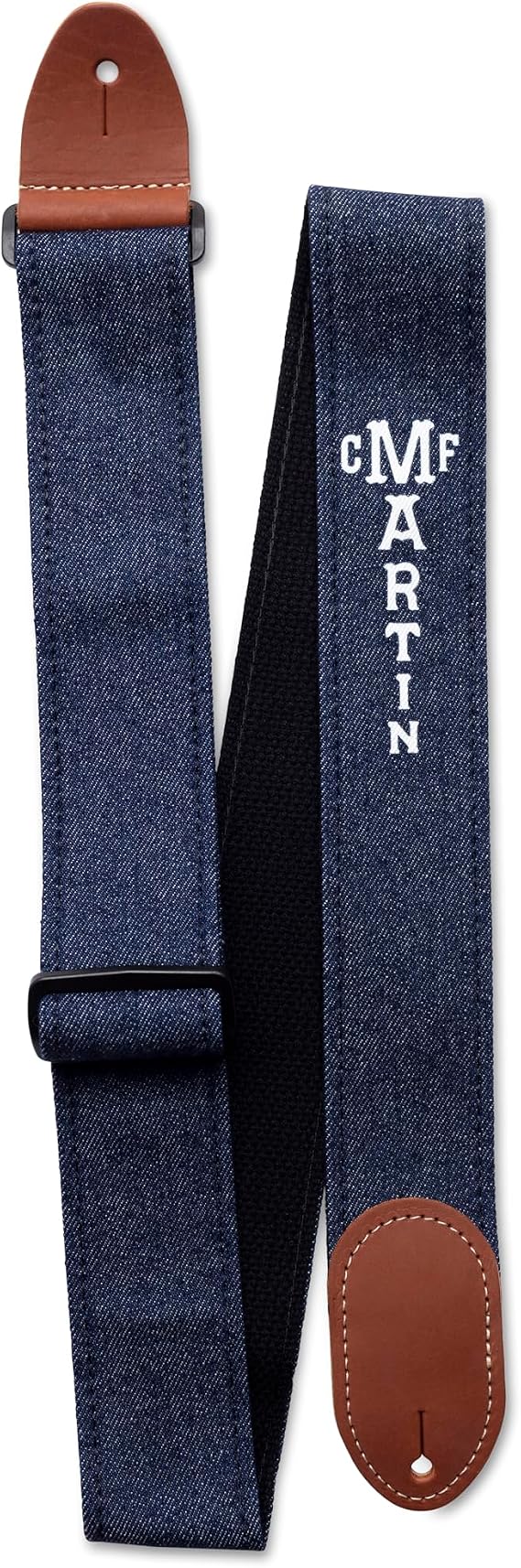 MARTIN Eco Friendly Cotton Guitar Strap Blue Denim (A0077)