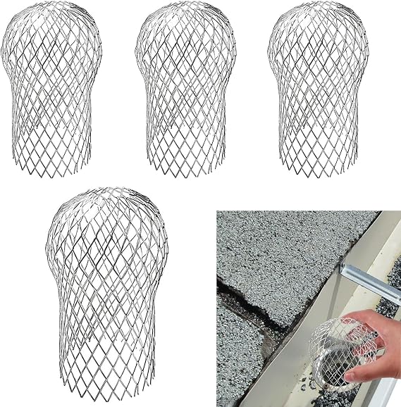 4 PCS Gutter Guard, Gutter Downspout Guard