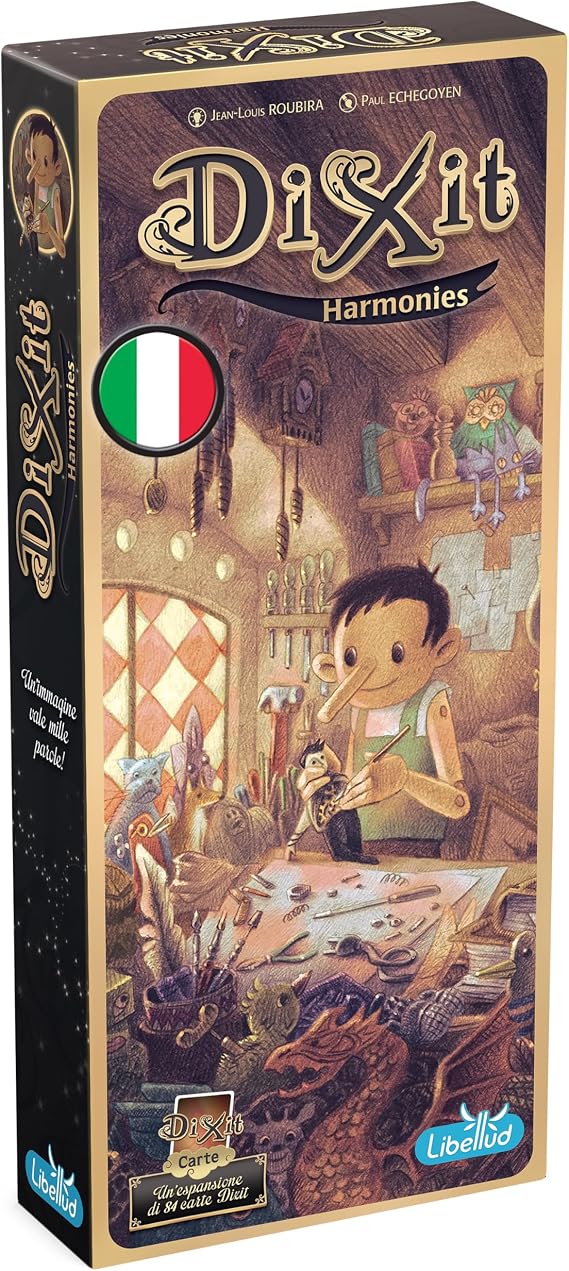 Asmodee - Dixit 8 Harmonies, Expansion Board Game, Italian Edition, 8012