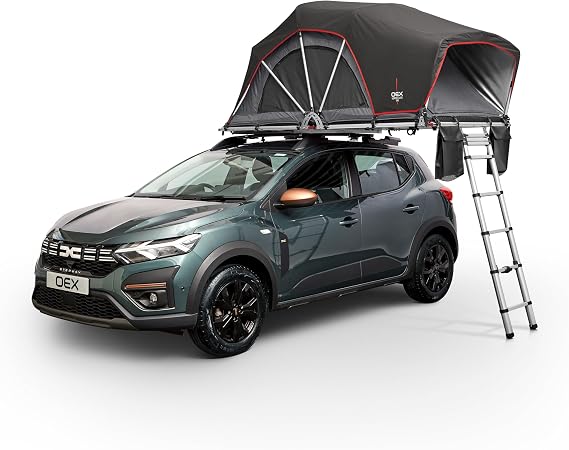 OEX Vertex Lite 130 Roof Tent, 2 Man, Grey