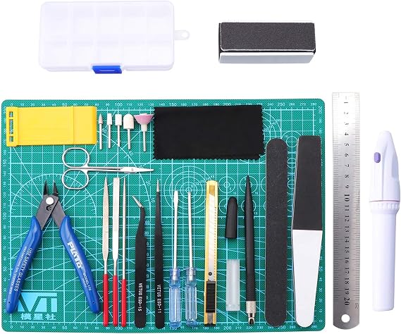 HSeaMall Basic Model Building Tool Set for Car Model Making Repairing and Fixing