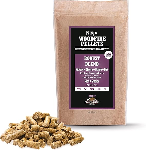 Ninja Woodfire Pellets, 900g Robust Blend, XSKOGRBLPL2UK