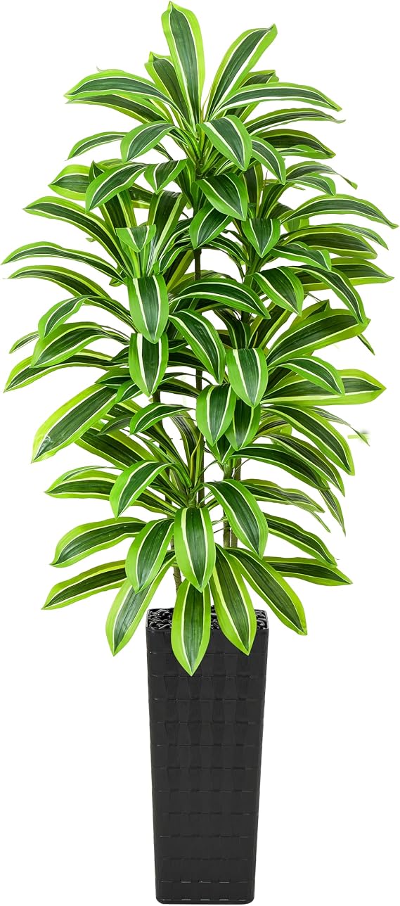 Artificial Dracaena Tree 7FT, Tall Fake Plant Indoor for Home Office