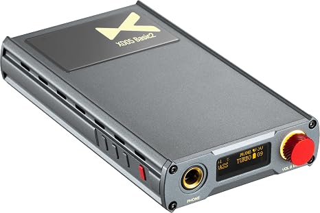 xDuoo XD05 Basic2 Portable HiFi DAC & Headphone Amplifier - 750mW Output, 32bit/384kHz DSD256 MQA 8X, Bluetooth 5.4 LE Audio, Interchangeable Op-Amp, Desktop/Portable Mode (Grey)