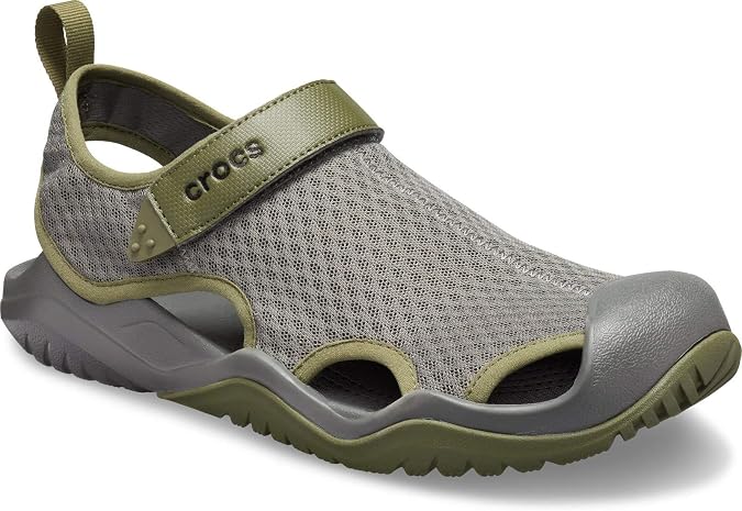 Crocs Men's Swiftwater Mesh Deck Sandal M Clogs