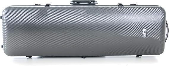 PURE GEWA Violinkoffer Polycarbonat 2.4 für Größe 4/4 grau