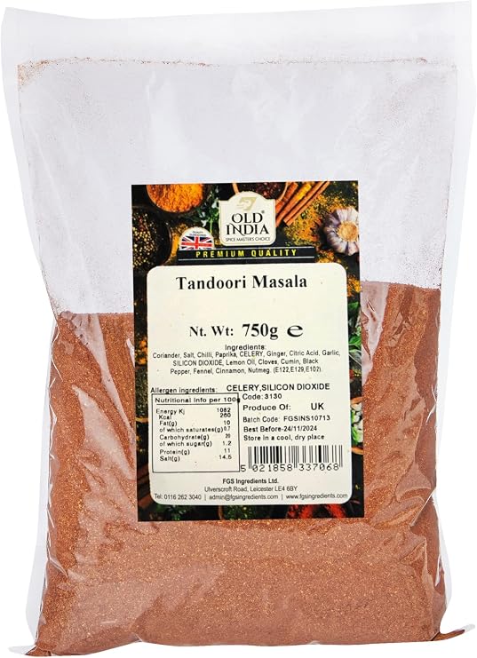 Old India Tandoori Masala 750g